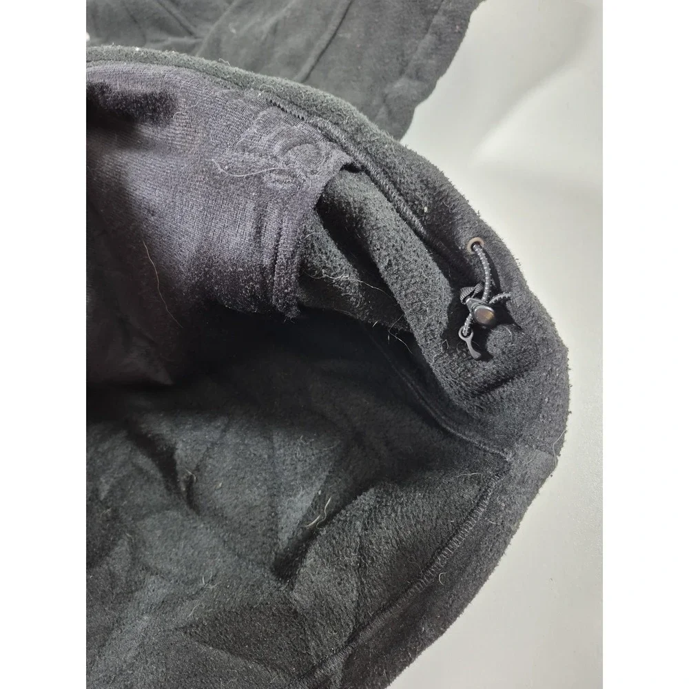 The North Face Jacket Mens L Black Fleece Full Zip Zip Pockets Hiking Outdoor